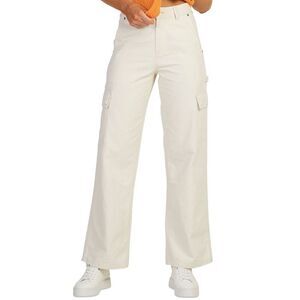 Roxy Womens Lefty Cargo Pants X-Large Off-White - NWT $80